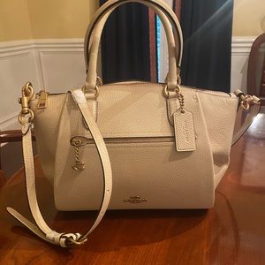 NWT Coach Elise bag in Ivory